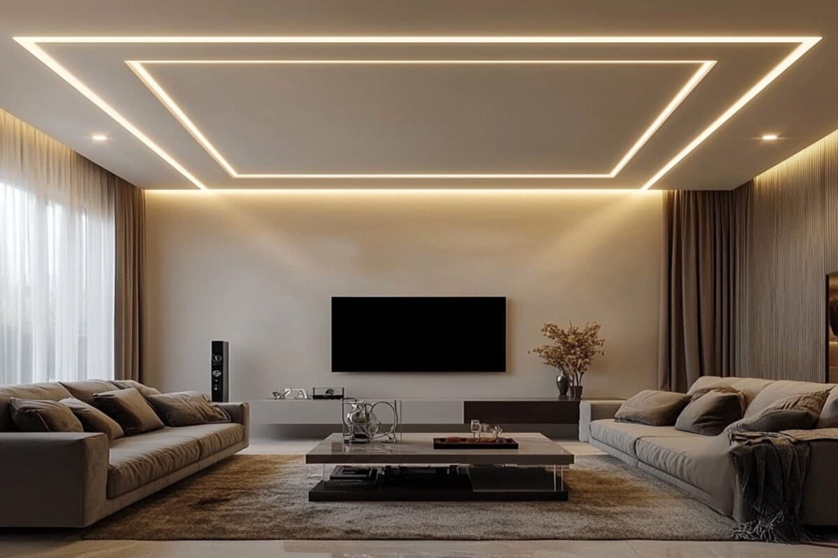 False Ceiling Lighting Design